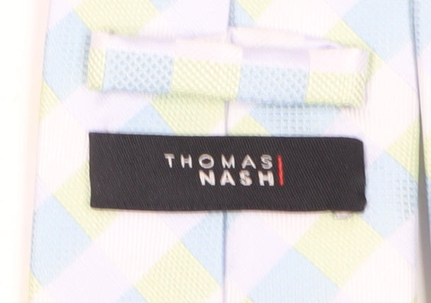 Thomas Nash Men's Multicoloured Slim Tie