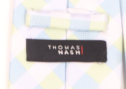Thomas Nash Men's Multicoloured Slim Tie