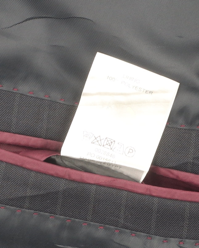 Mens UK Size 44 Centaur Regular Blue Suit Jacket