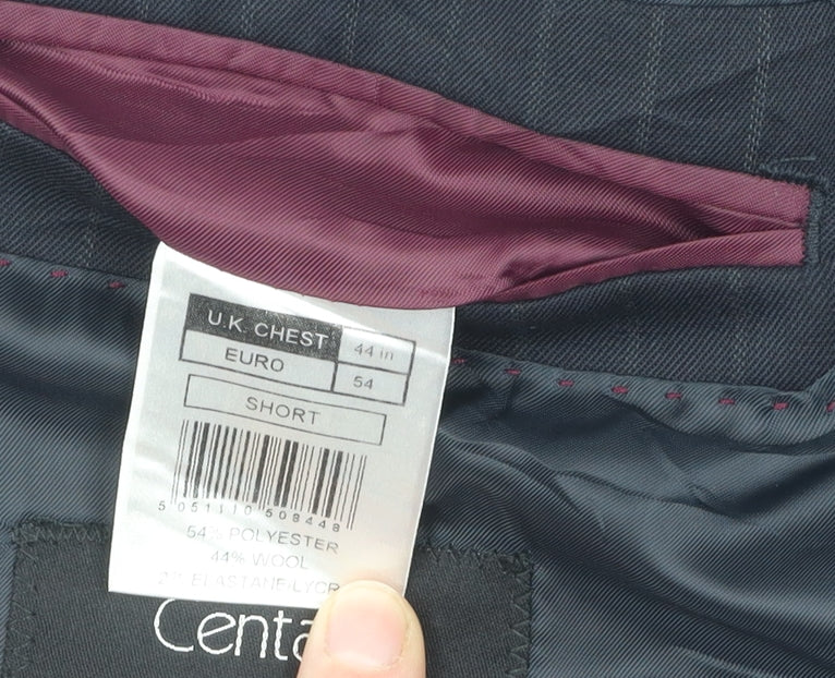 Mens UK Size 44 Centaur Regular Blue Suit Jacket
