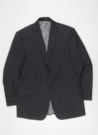 Mens UK Size 40 Ben Sherman Regular Grey Suit Jacket