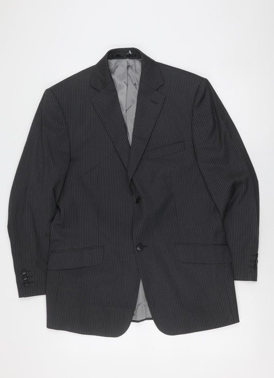 Mens UK Size 40 Ben Sherman Regular Grey Suit Jacket