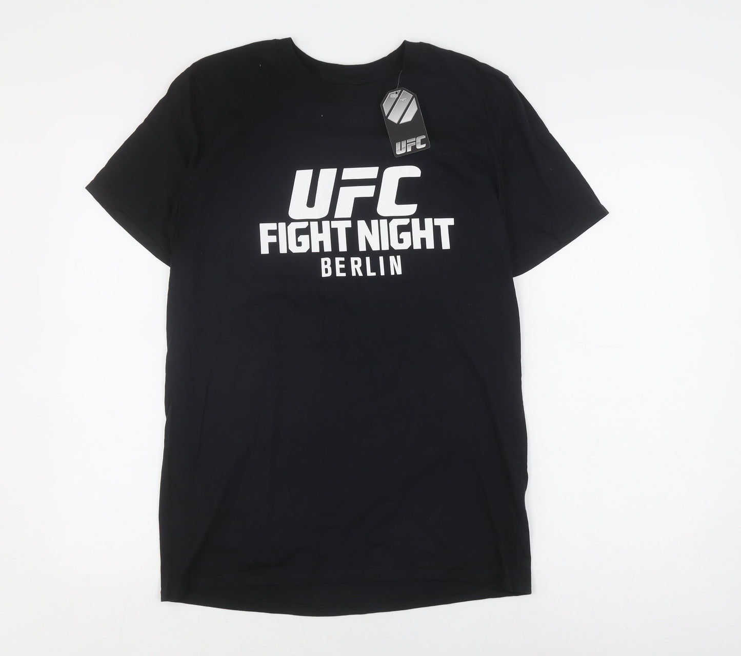UFC Fight Night Berlin Men's Black T-Shirt, Size M