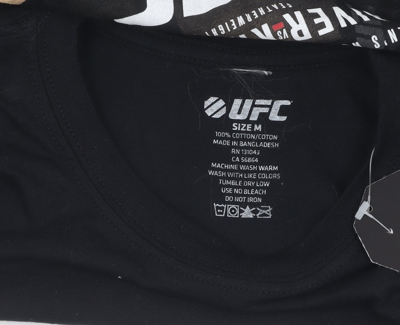 UFC Fight Night Berlin Men's Black T-Shirt, Size M