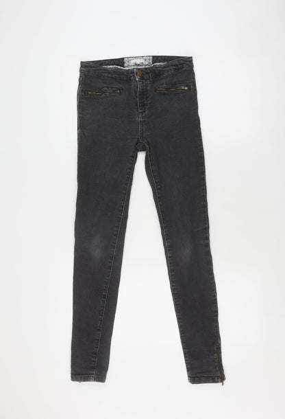 Womens UK Size 6 White Stuff Slim Fit Skinny Black Jeans
