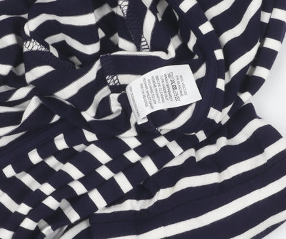 Alexon Women's Black Striped Cardigan, Size L