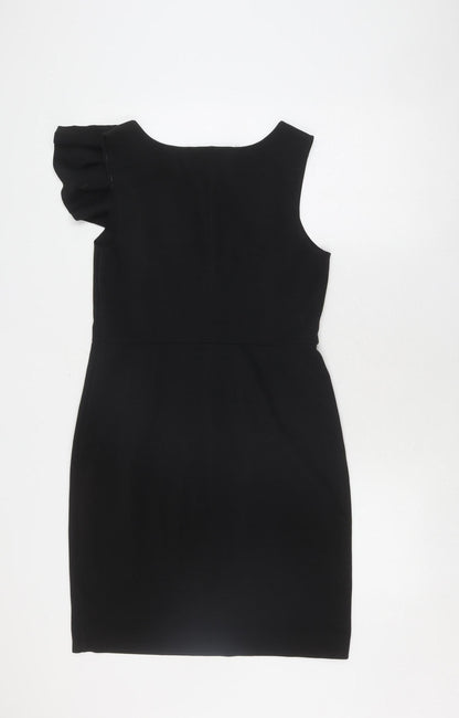Banana Republic Women’s Black Sleeveless Sheath Dress Size 8