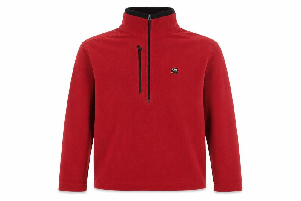 Mens UK Size S Sprayway Red Pullover Sweatshirt