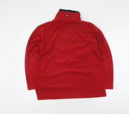 Mens UK Size S Sprayway Red Pullover Sweatshirt