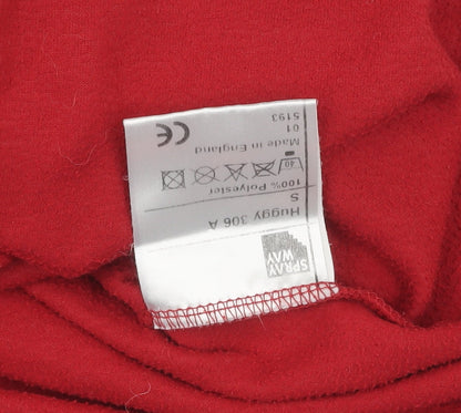 Mens UK Size S Sprayway Red Pullover Sweatshirt