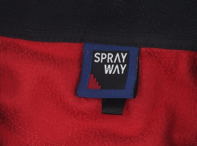 Mens UK Size S Sprayway Red Pullover Sweatshirt