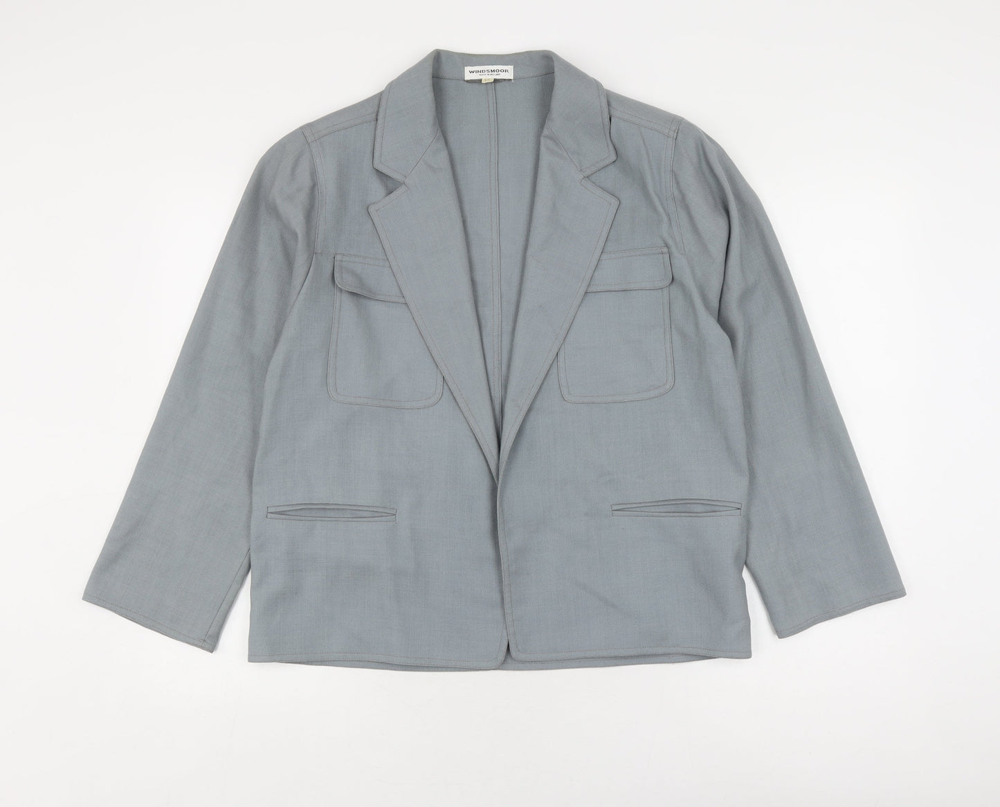 Womens UK Size 14 Windsmoor Grey Basic Jacket