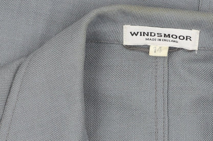 Womens UK Size 14 Windsmoor Grey Basic Jacket