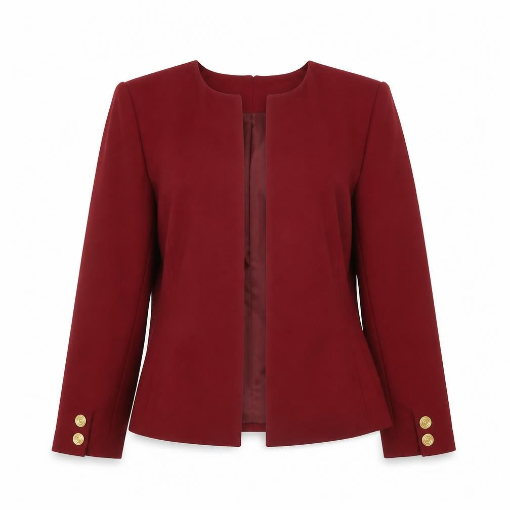 Womens UK Size 10 Alexon Regular Red Blazer