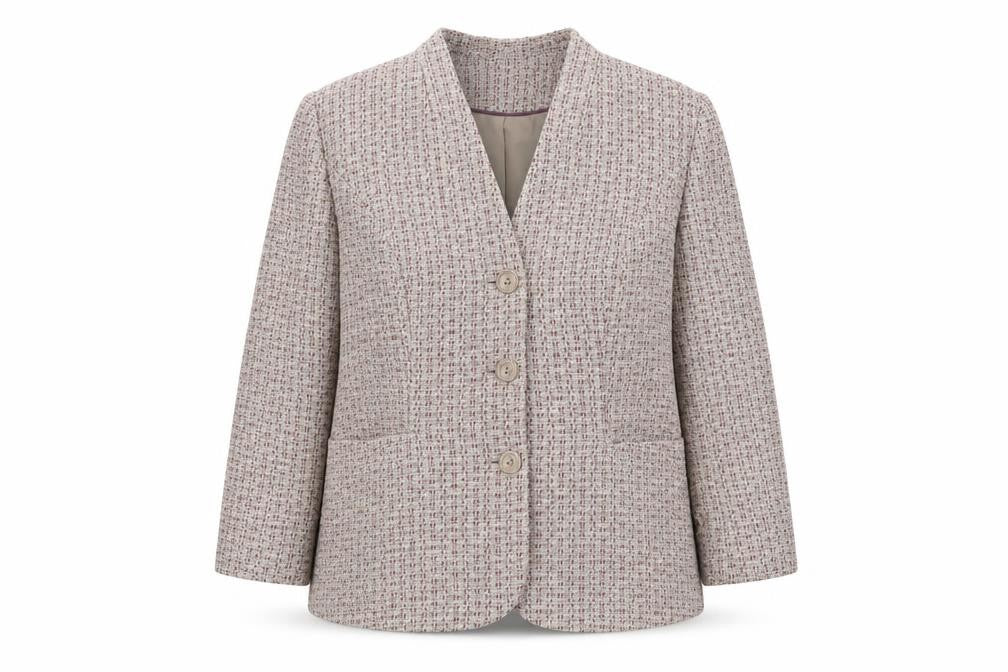 Womens UK Size 12 Eastex Regular Multicoloured Suit Jacket