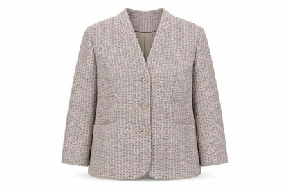 Womens UK Size 12 Eastex Regular Multicoloured Suit Jacket