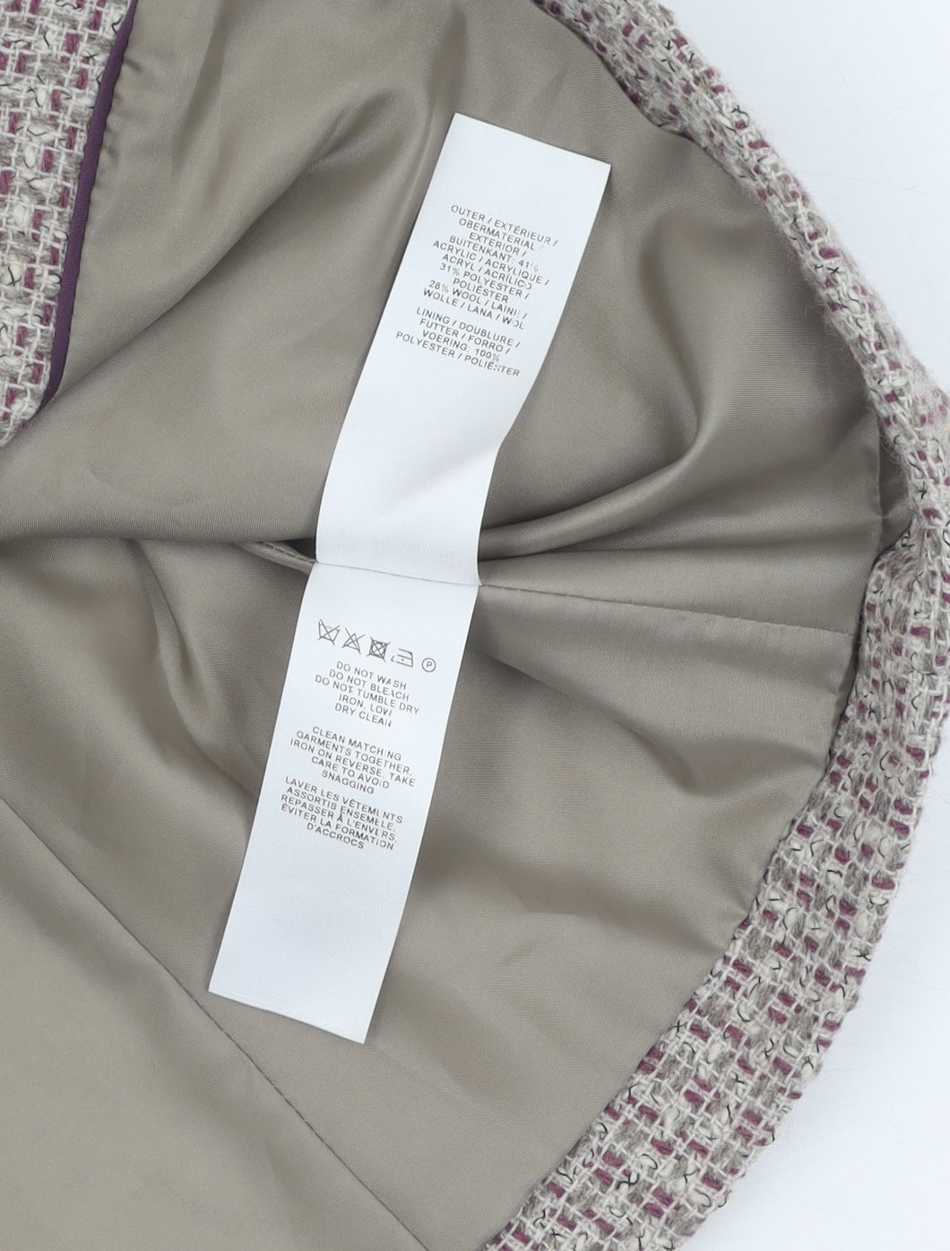 Eastex Women's Multicoloured Check Blazer, Size 12, Classic Style