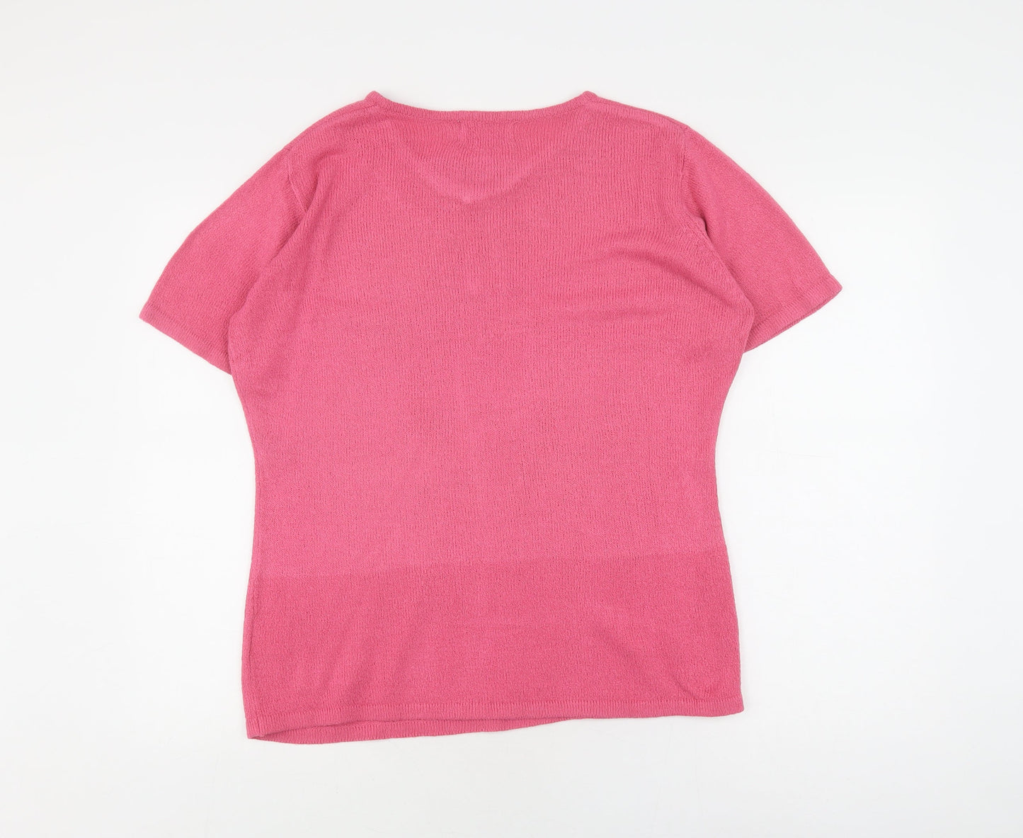 Womens UK Size M Honor Millburn at EWM Pink  T-Shirt
