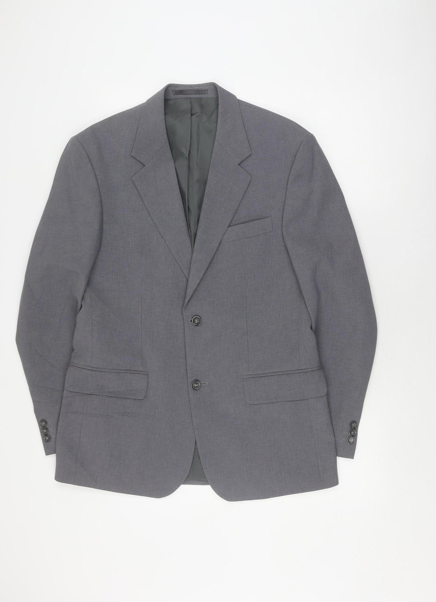 Mens UK Size 38 Farah Regular Grey Suit Jacket