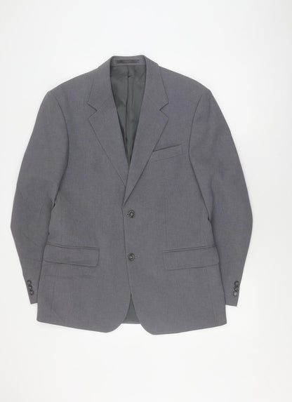 Mens UK Size 38 Farah Regular Grey Suit Jacket