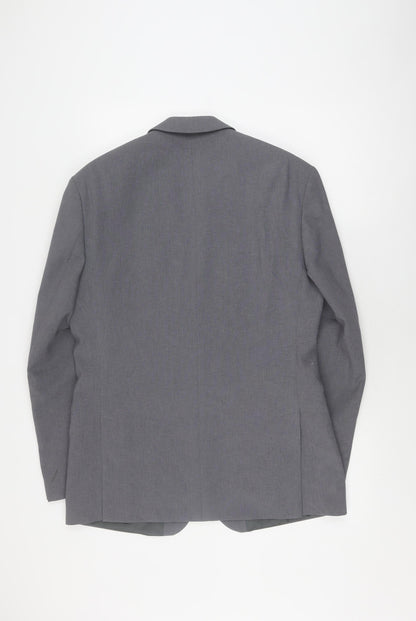Mens UK Size 38 Farah Regular Grey Suit Jacket