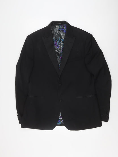 Mens UK Size 42 Ted Baker Regular Black Suit Jacket