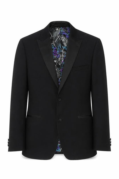 Mens UK Size 42 Ted Baker Regular Black Suit Jacket