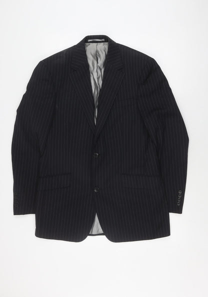 Mens UK Size 38 Berwin & Berwin Regular Black Suit Jacket