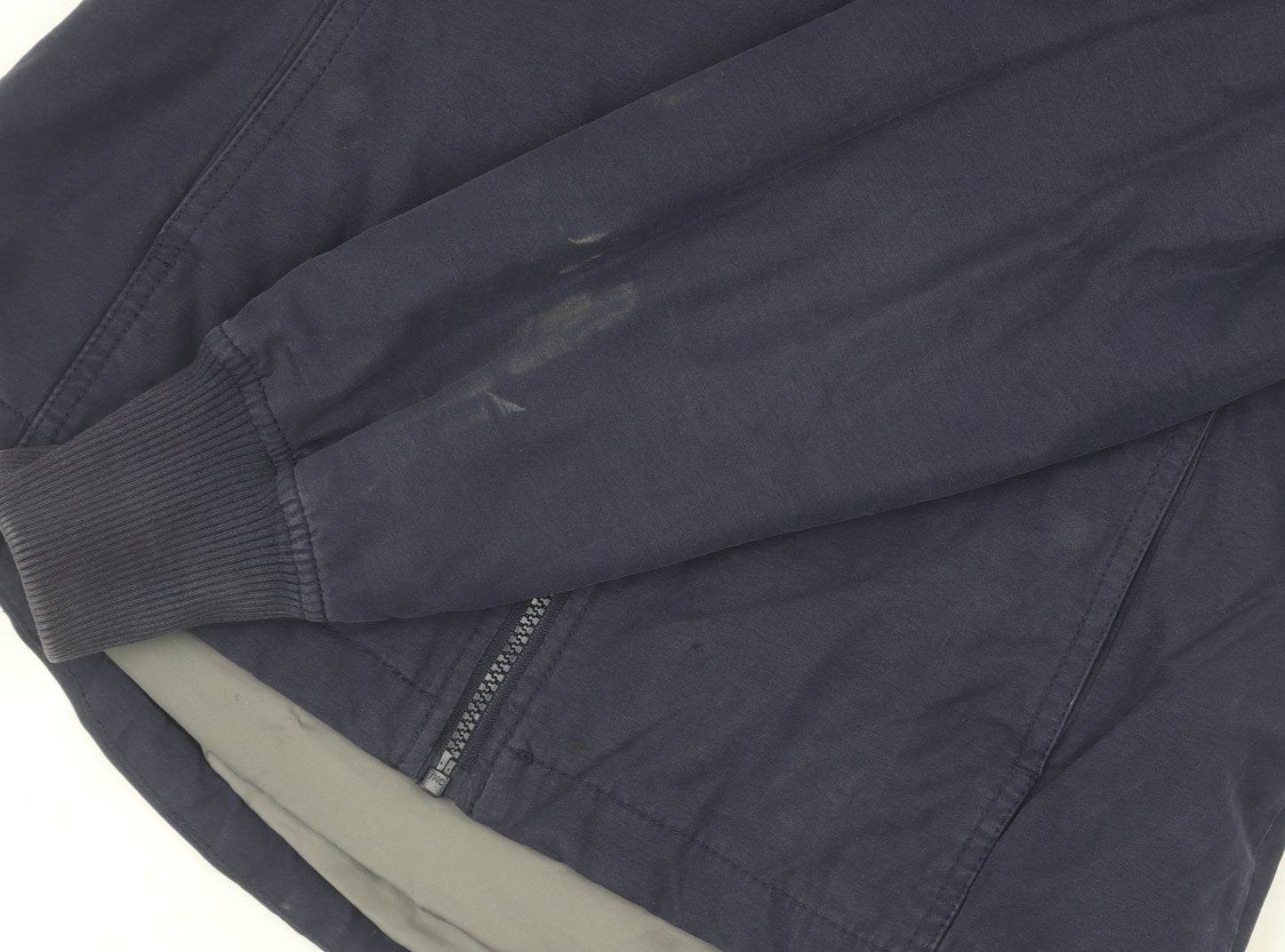 Mens UK Size S Bench Blue Bomber Jacket