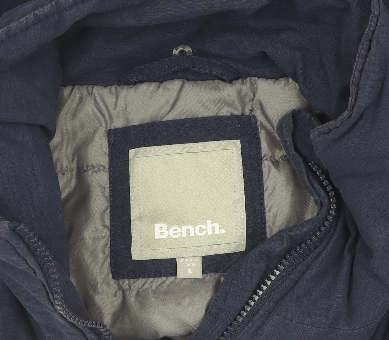 Mens UK Size S Bench Blue Bomber Jacket