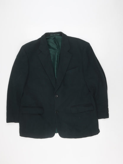 Mens UK Size 40 Greenwoods Regular Green Suit Jacket