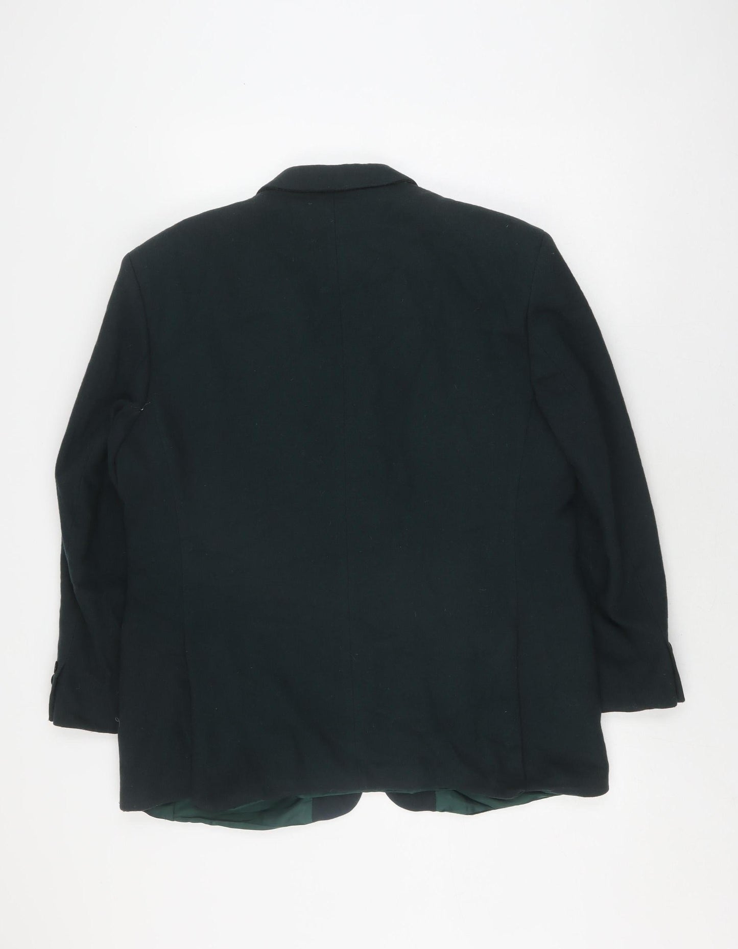Mens UK Size 40 Greenwoods Regular Green Suit Jacket