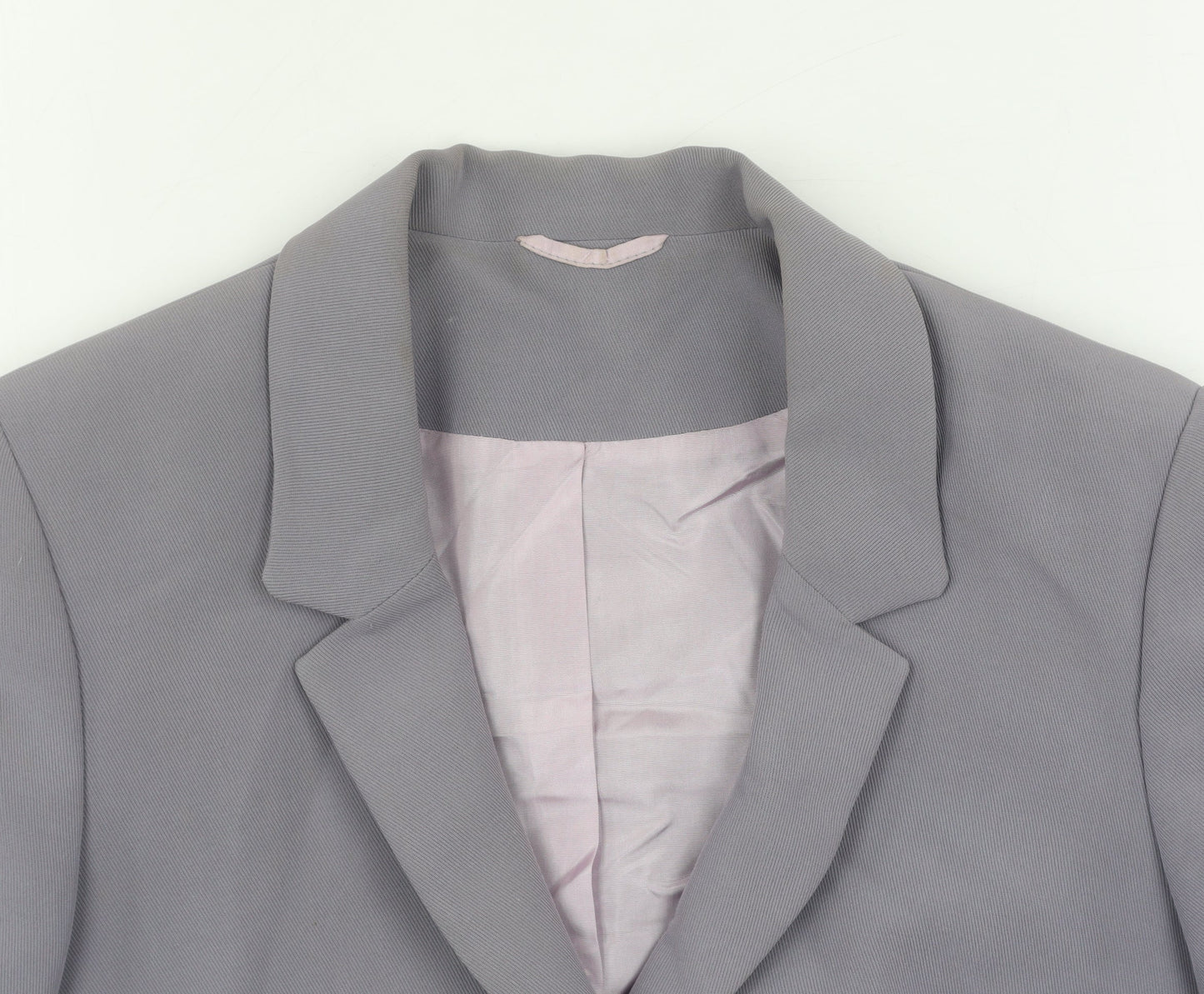 Principles Women's Grey Blazer Size 12, Formal Business Style