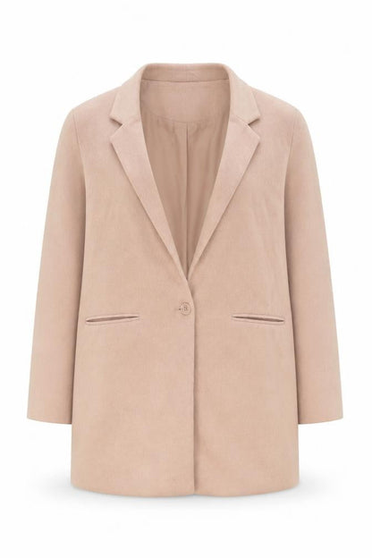 Vero Moda Women's Beige Blazer Size 14 Classic Style