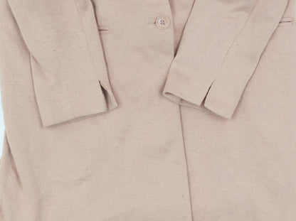 Vero Moda Women's Beige Blazer Size 14 Classic Style