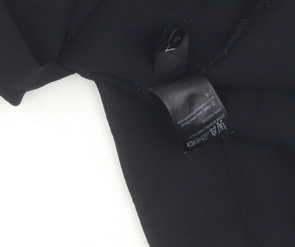 Womens UK Size 22 Marks and Spencer Black  Blouse