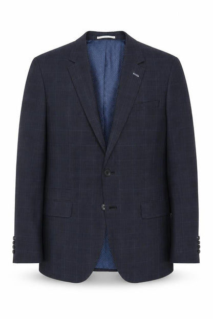 Mens UK Size 42 Burton Regular Blue Suit Jacket