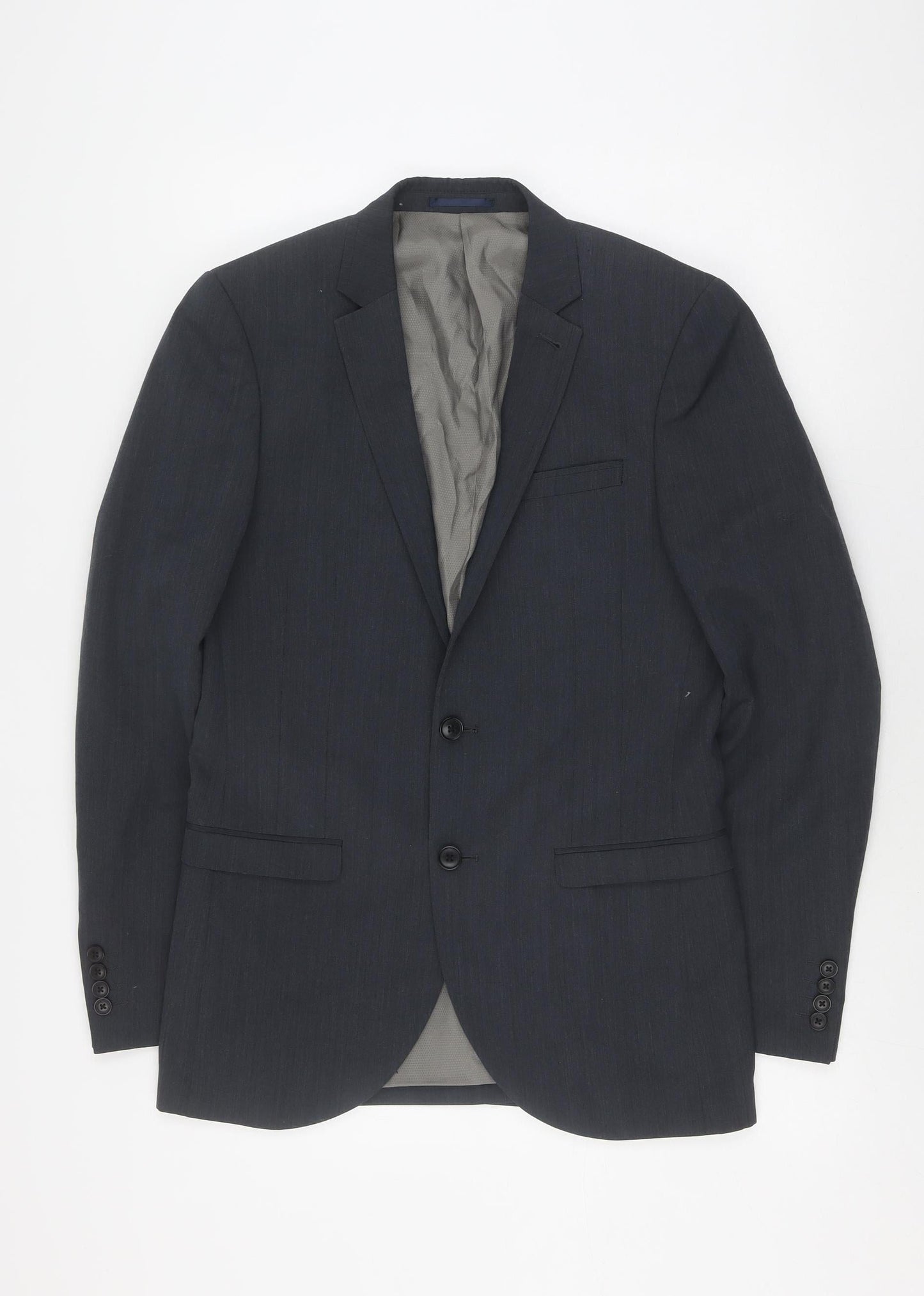 Mens UK Size 38 NEXT Regular Grey Suit Jacket