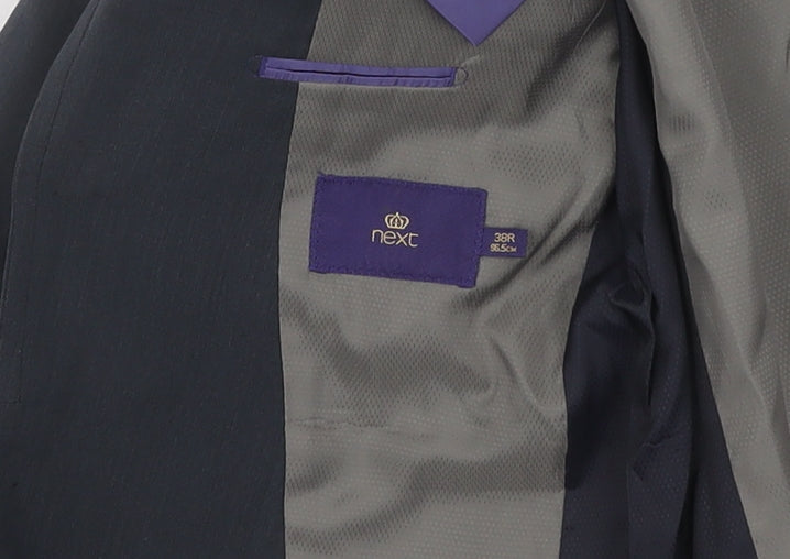 Mens UK Size 38 NEXT Regular Grey Suit Jacket