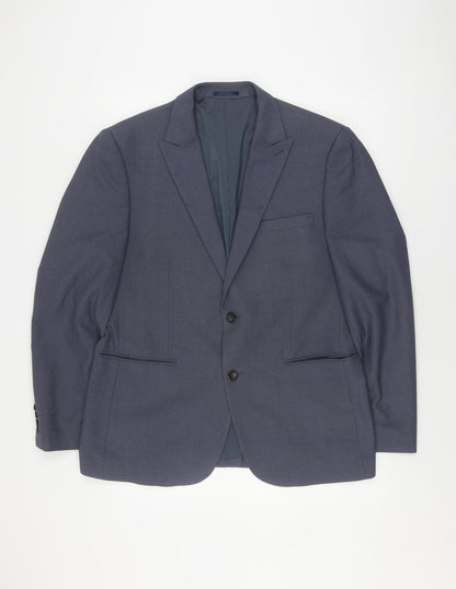 Mens UK Size 44 NEXT Regular Blue Suit Jacket