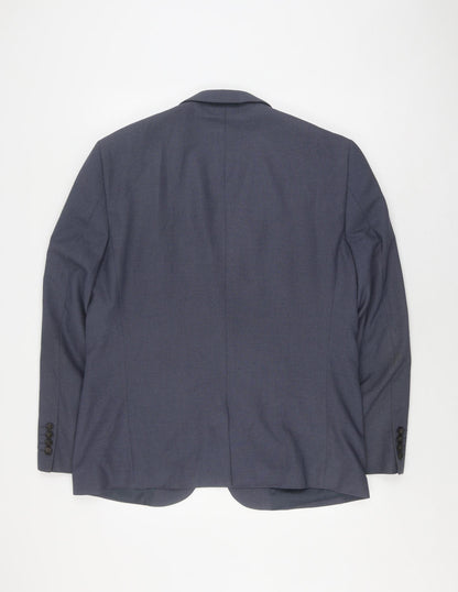 Mens UK Size 44 NEXT Regular Blue Suit Jacket