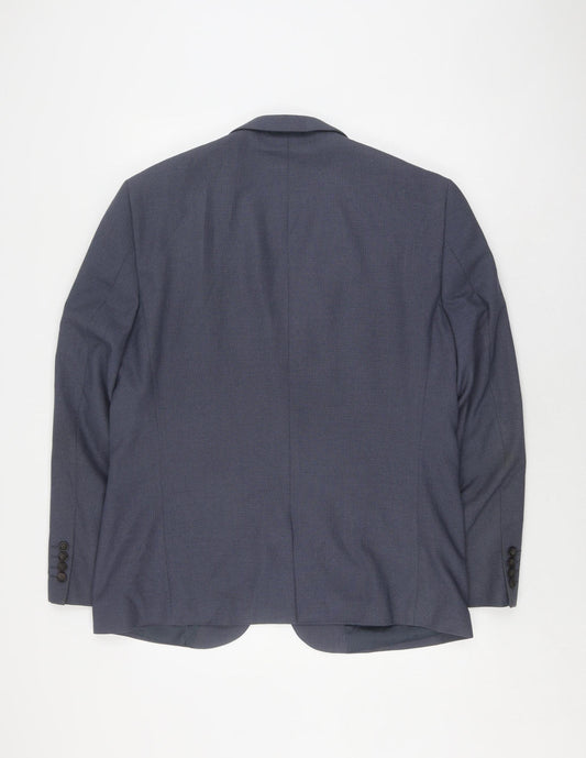 Mens UK Size 44 NEXT Regular Blue Suit Jacket