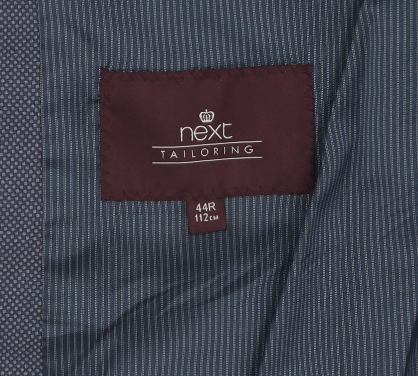 Mens UK Size 44 NEXT Regular Blue Suit Jacket
