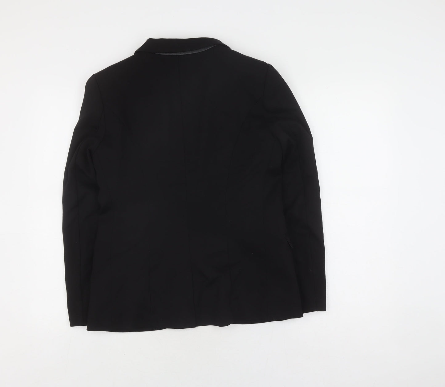 H&M Women’s Black Size 12 Blazer – Classic Business Lined