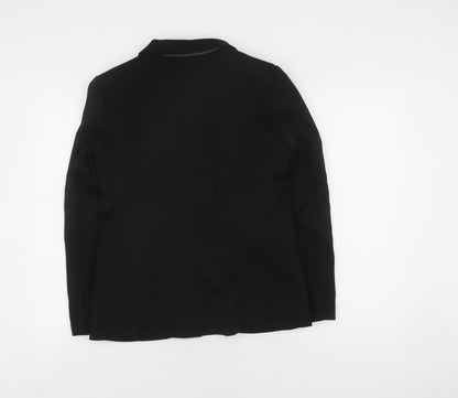 H&M Women’s Black Size 12 Blazer – Classic Business Lined