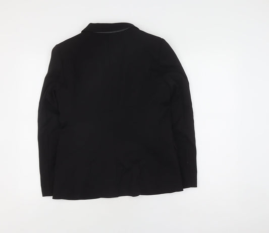 H&M Women’s Black Size 12 Blazer – Classic Business Lined