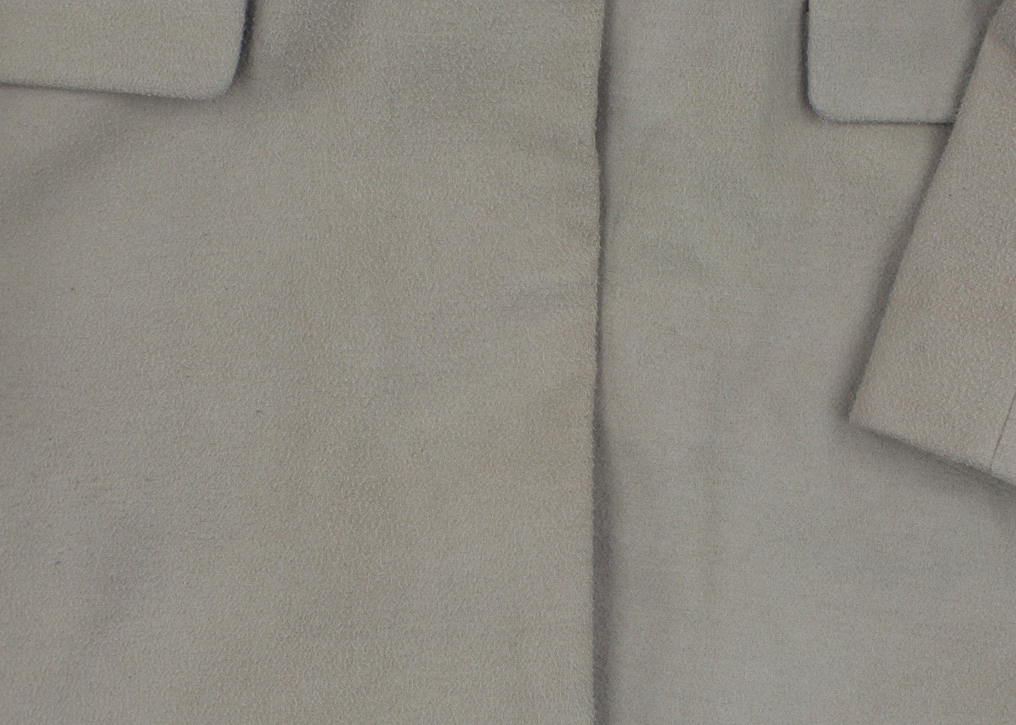 Womens UK Size 10 Topshop Beige Overcoat