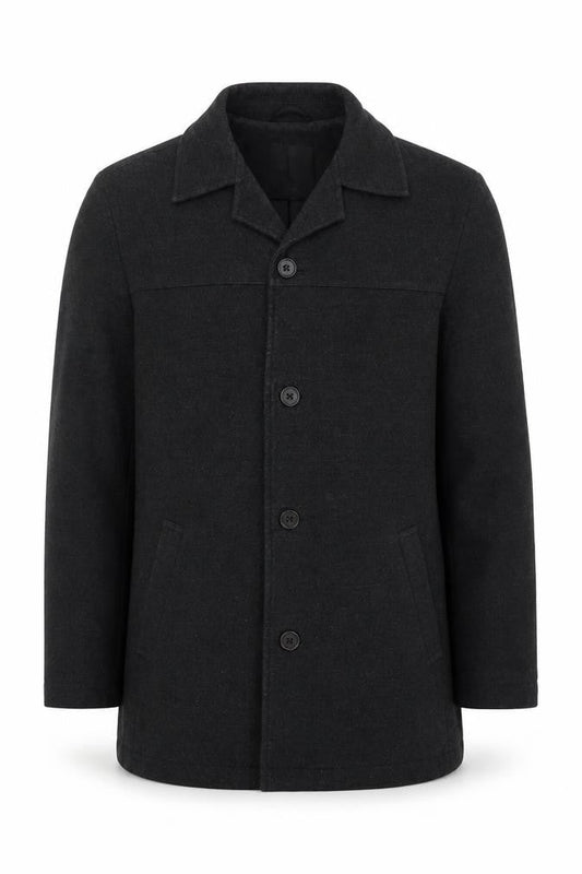 Mens UK Size S NEXT Grey Overcoat