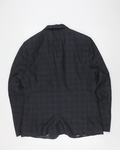 Mens UK Size 44 NEXT Regular Blue Suit Jacket