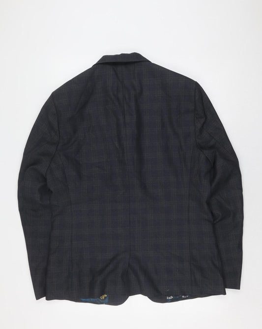 Mens UK Size 44 NEXT Regular Blue Suit Jacket